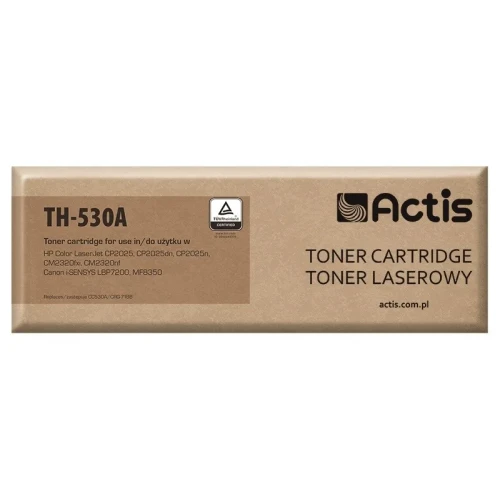 Toner ACTIS TH-530A (zamiennik HP 304A CC530A, Canon CRG-718B; Standard; 3600 stron; czarny)-4383712