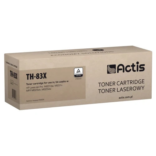 Toner ACTIS TH-83X (zamiennik HP 83X CF283X; Standard; 2200 stron; czarny)-1303289