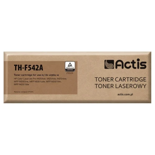 Toner ACTIS TH-F542A (zamiennik HP 203A CF542A; Supreme; 1300 stron; żółty)-4383840