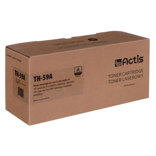 Actis TH-59A Toner (zamiennik HP CF259A; Supreme; 3000 stron; czarny) z chipem monitorującym poziom tonera. Zalecamy wyłączenie aktualizacji oprogramo