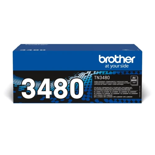 Toner Brother TN3480 (oryginał TN-3480; 8000 stron; czarny)-4383543