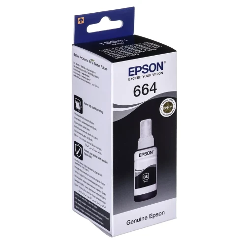 Tusz Epson C13T66414A (oryginał ; 70 ml; czarny)-5625225