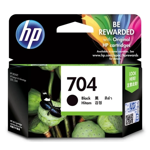 Tusz HP CN692AE (oryginał HP704 HP 704; 6 ml; czarny)-4515483