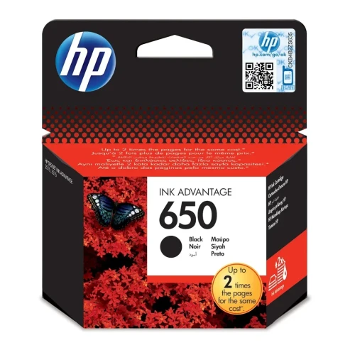 Tusz HP CZ101AE (oryginał HP650 HP 650; 6.5 ml; czarny)-1305166