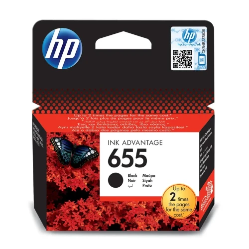 Tusz HP CZ109AE (oryginał HP655 HP 655; 14 ml; czarny)-1304957