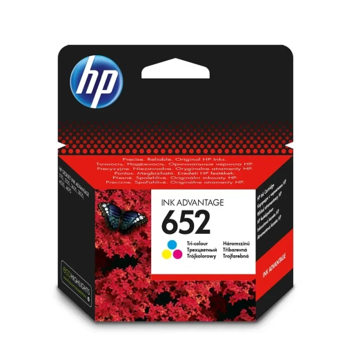 Tusz HP F6V24AE (oryginał HP652 HP 652; 5 ml; kolor)-1305257