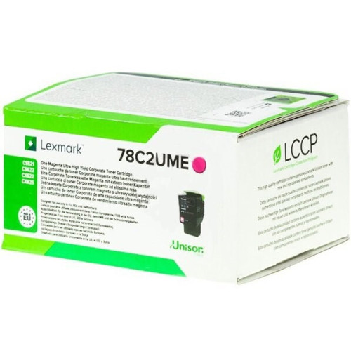 Lexmark Toner 78C2UME Magenta