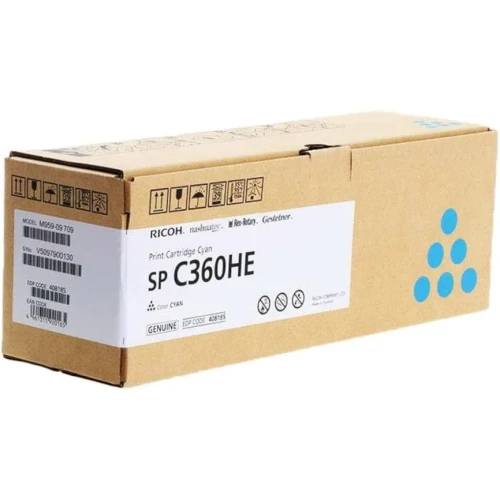 Ricoh Toner SP C360HE  408185 Cyan