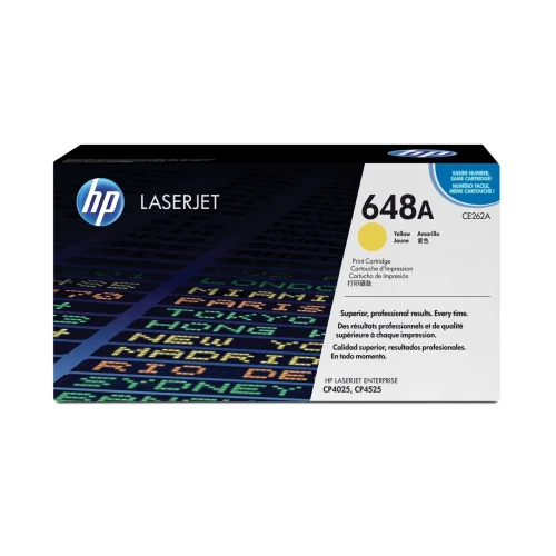 HP 648A oryginalny wkład z żółtym tonerem LaserJet