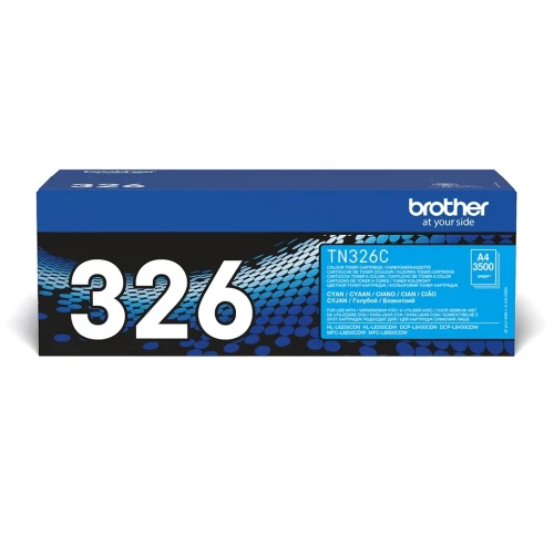 Toner Brother TN326C (oryginał TN-326C; 3500 stron; niebieski)-4383607