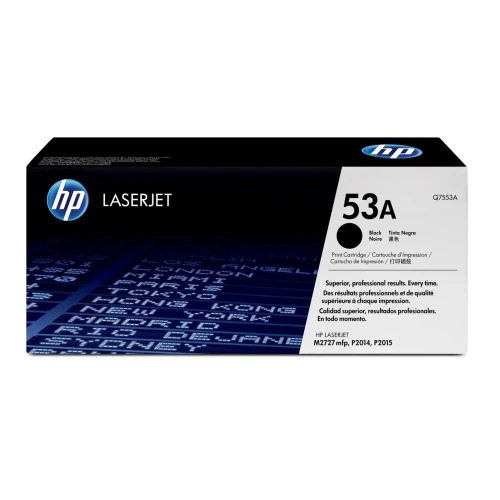 HP 53A oryginalny wkład z czarnym tonerem LaserJet