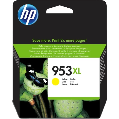Tusz HP żółty HP 953XL, HP953XL=F6U18AE, 1600 str.,20 ml.