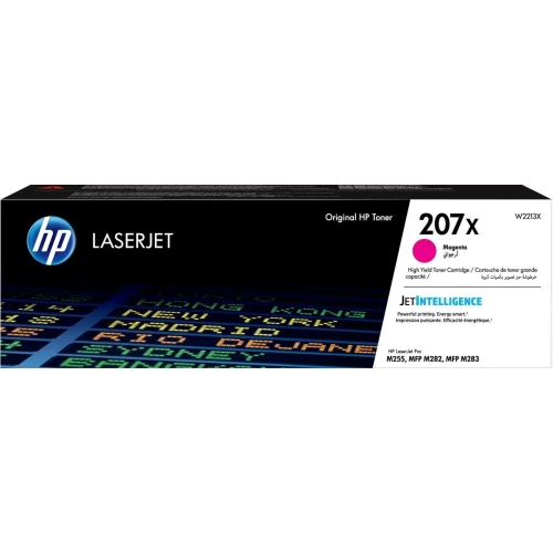 HP 207X oryginalny purpurowy toner LaserJet o wysokiej wydajności