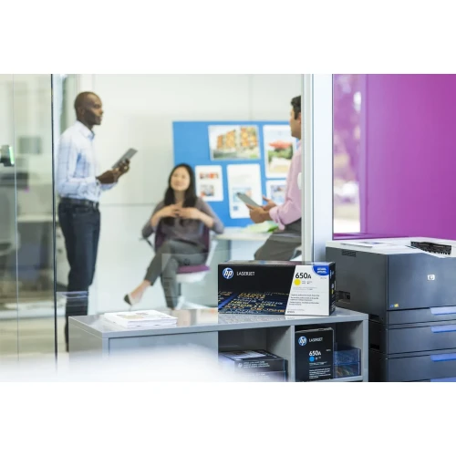 HP 650A oryginalny wkład z błękitnym tonerem LaserJet