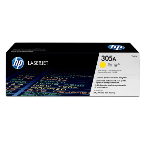 Toner HP żółty HP 305A, HP305A=CE412A, 2600 str.