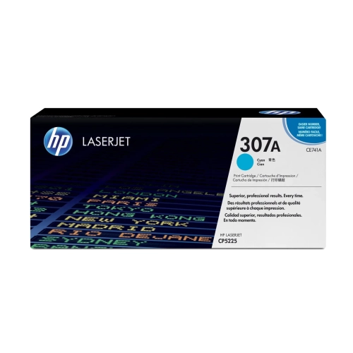 HP 307A oryginalny wkład z błękitnym tonerem LaserJet