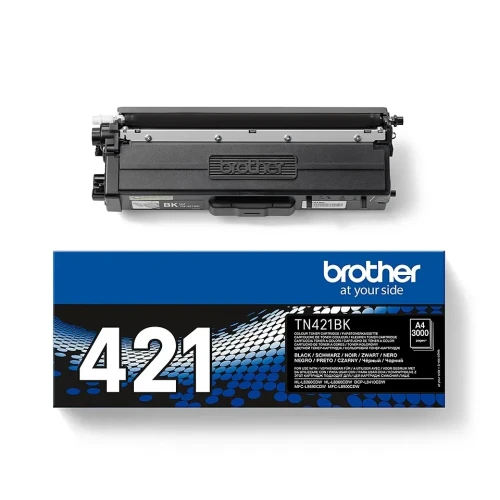 Toner Brother TN421BK (oryginał TN-421BK; 3000 stron; czarny)