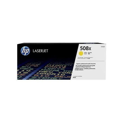 HP 508X oryginalny wkład laserowy o dużej pojemności, żółty