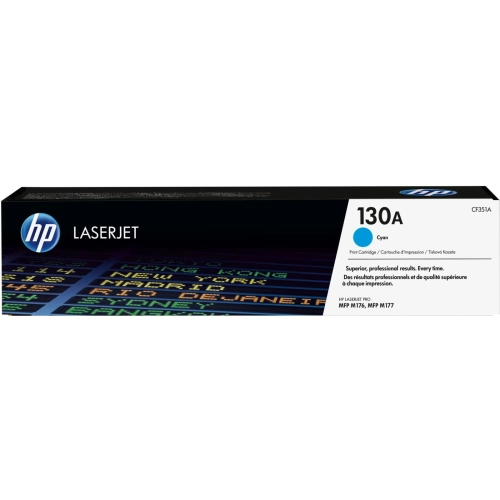 Toner HP 130A, HP130A=CF351A, 1000 str. niebieski
