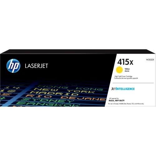 Toner HP żółty HP 415X, HP415X=W2032X, 6000 str.