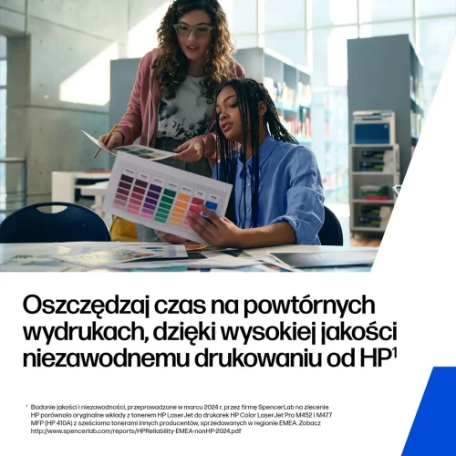 HP 307A oryginalny wkład z żółtym tonerem LaserJet