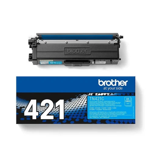 Toner Brother TN421C (oryginał TN-421C; 1800 stron; niebieski)