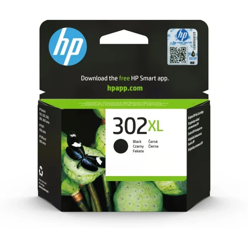 Tusz HP czarny HP 302XL, HP302XL=F6U68AE, 480 str.,8,5 ml