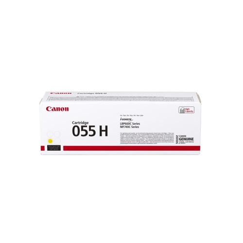 Canon 055H kaseta z tonerem 1 szt. Oryginalny Żółty