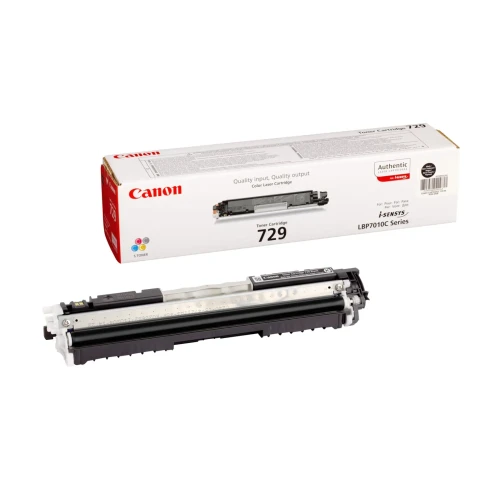 Canon 729 BK kaseta z tonerem 1 szt. Oryginalny Czarny