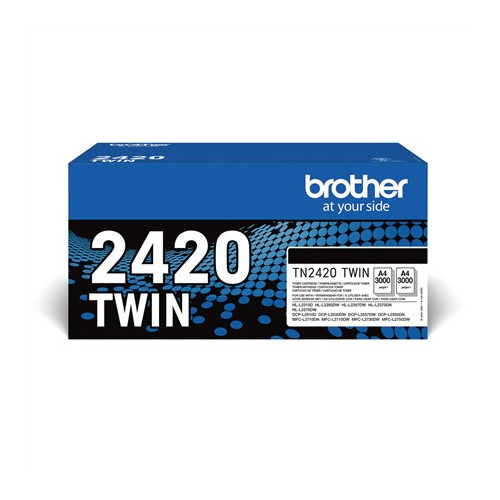 Brother TN-2420TWIN kaseta z tonerem 2 szt. Oryginalny