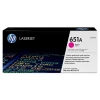 HP 651A oryginalny wkład z purpurowym tonerem LaserJet