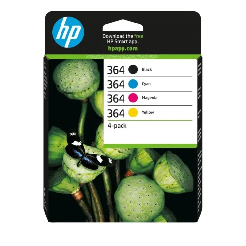 Zestaw tuszy HP N9J73AE (oryginał HP364 HP 364 zestaw zawiera cmybk CB318EE CB319EE CB320EE CB316EE zastąpił SD534; czar