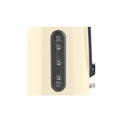Bosch TWK4P437 czajnik elektryczny 1,7 l 2400 W Beżowy, Czarny
