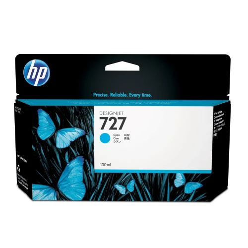 HP Błękitny wkład atramentowy 727 DesignJet 130 ml