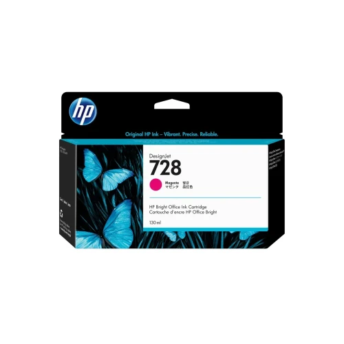 HP Wkład z atramentem purpurowym DesignJet 728 o pojemności 130 ml