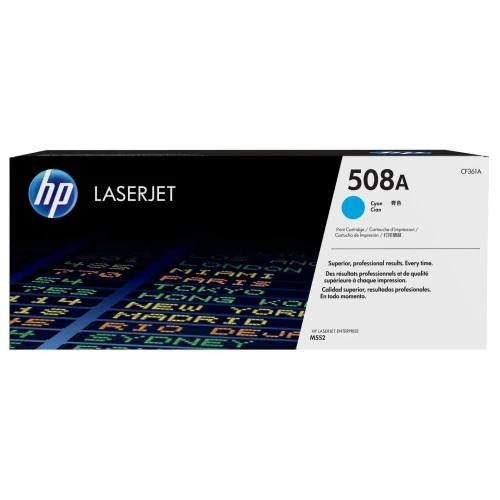 Toner HP niebieski HP 508A, HP508A=CF361A, 5000 str.