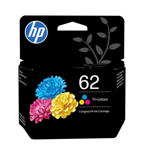 HP 62 oryginalny wkład atramentowy trójkolorowy