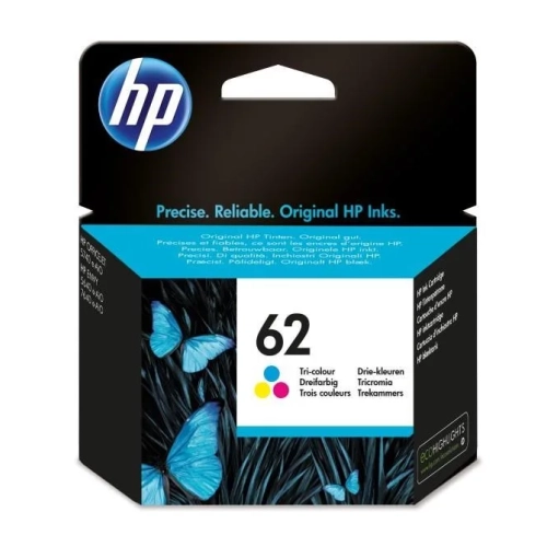 HP 62 oryginalny wkład atramentowy trójkolorowy