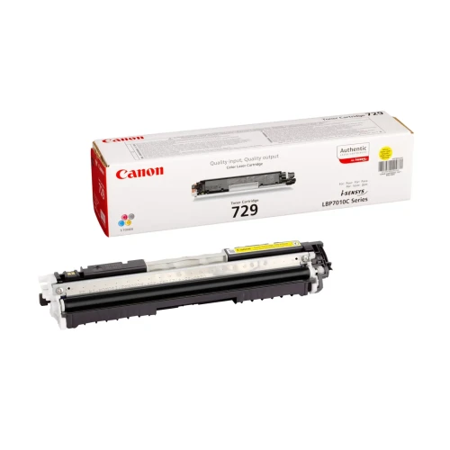 Canon 729 Y kaseta z tonerem 1 szt. Oryginalny Żółty