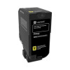 Toner LEXMARK 74C2HYE - żółty
