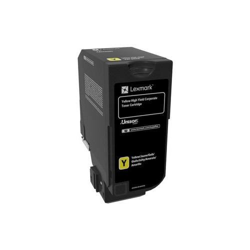 Toner LEXMARK 74C2HYE - żółty