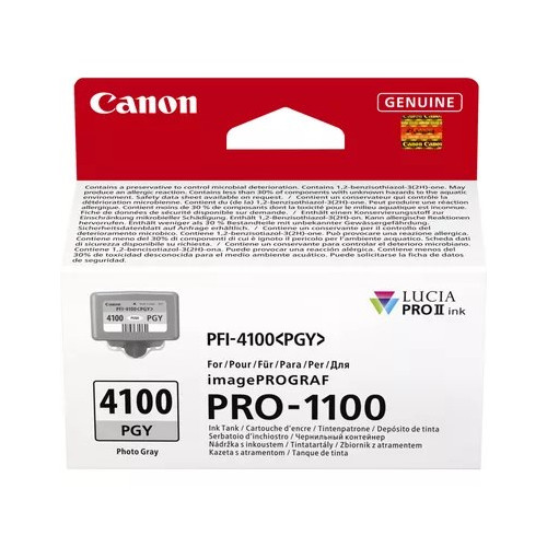 Canon LUCIA PRO II nabój z tuszem 1 szt. Oryginalny Standardowa wydajność Szary fotograficzny