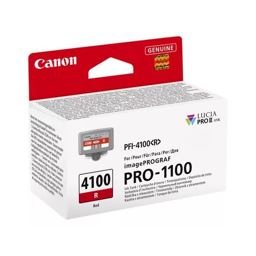 Canon LUCIA PRO II nabój z tuszem 1 szt. Oryginalny Standardowa wydajność Czerwony