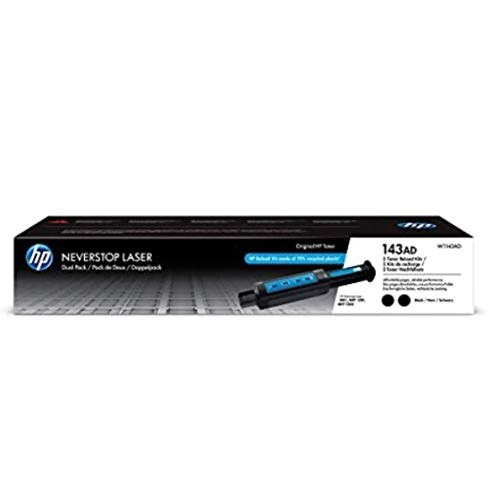 HP 143AD NEVERSTOP TONER/RELOAD KIT 2-PACK EEA + CH + UK