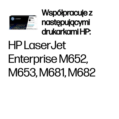 LASERJET TONER CRTG/655A BLACK