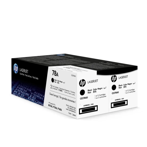 TONER HP 78A CE278AD Czarny DUAL Pack