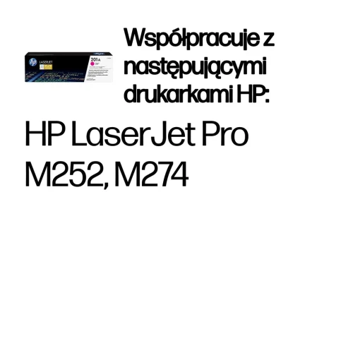 TONER CARTRIDGE 201A MAGENTA/.
