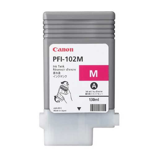 Tusz Canon PFI-102M=PFI102M=CF0897B001AA, czerwony 130ml