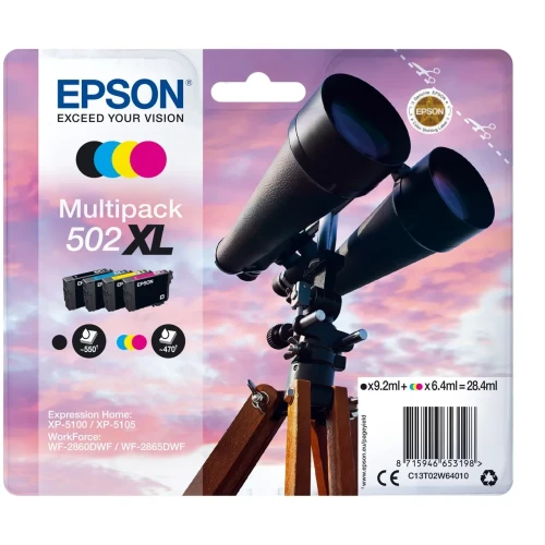 Epson Tusz Czarny C13T02W64010