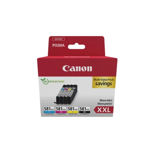Canon 1998C007 nabój z tuszem 4 szt. Oryginalny Czarny, Cyjan, Purpurowy, Żółty